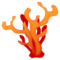 Coral emoji on Emojione